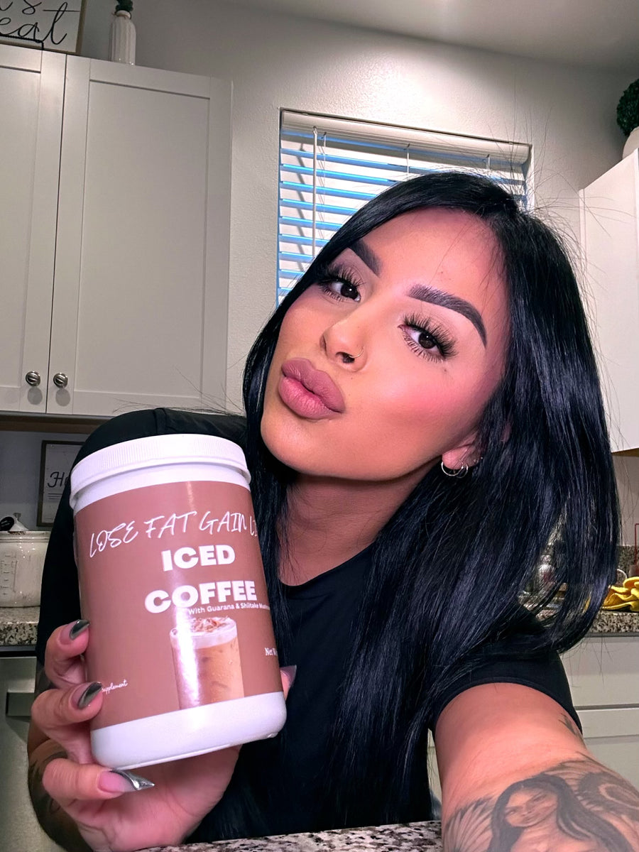 Iced Coffee Lose Fat Gain Life M&B