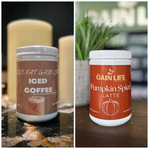 Iced Coffee & Pumpkin Spice Latte