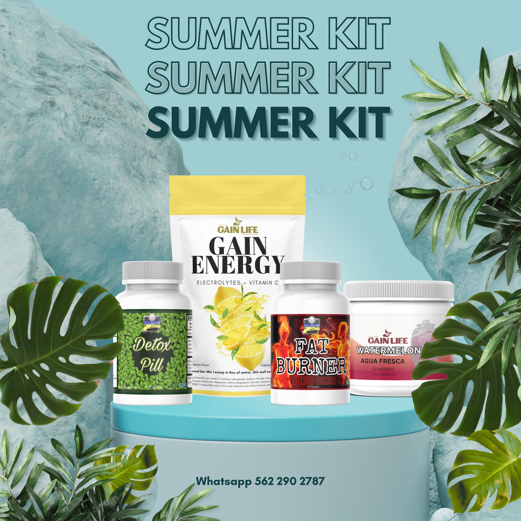 Summer Kit (Verano) Agua Fresca sabor al azar