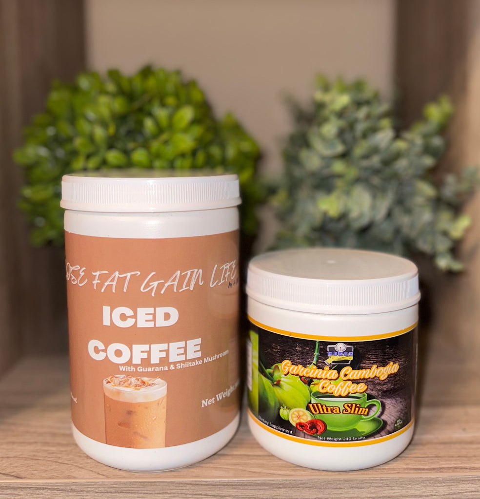Iced Coffee & Garcinia Coffee duo