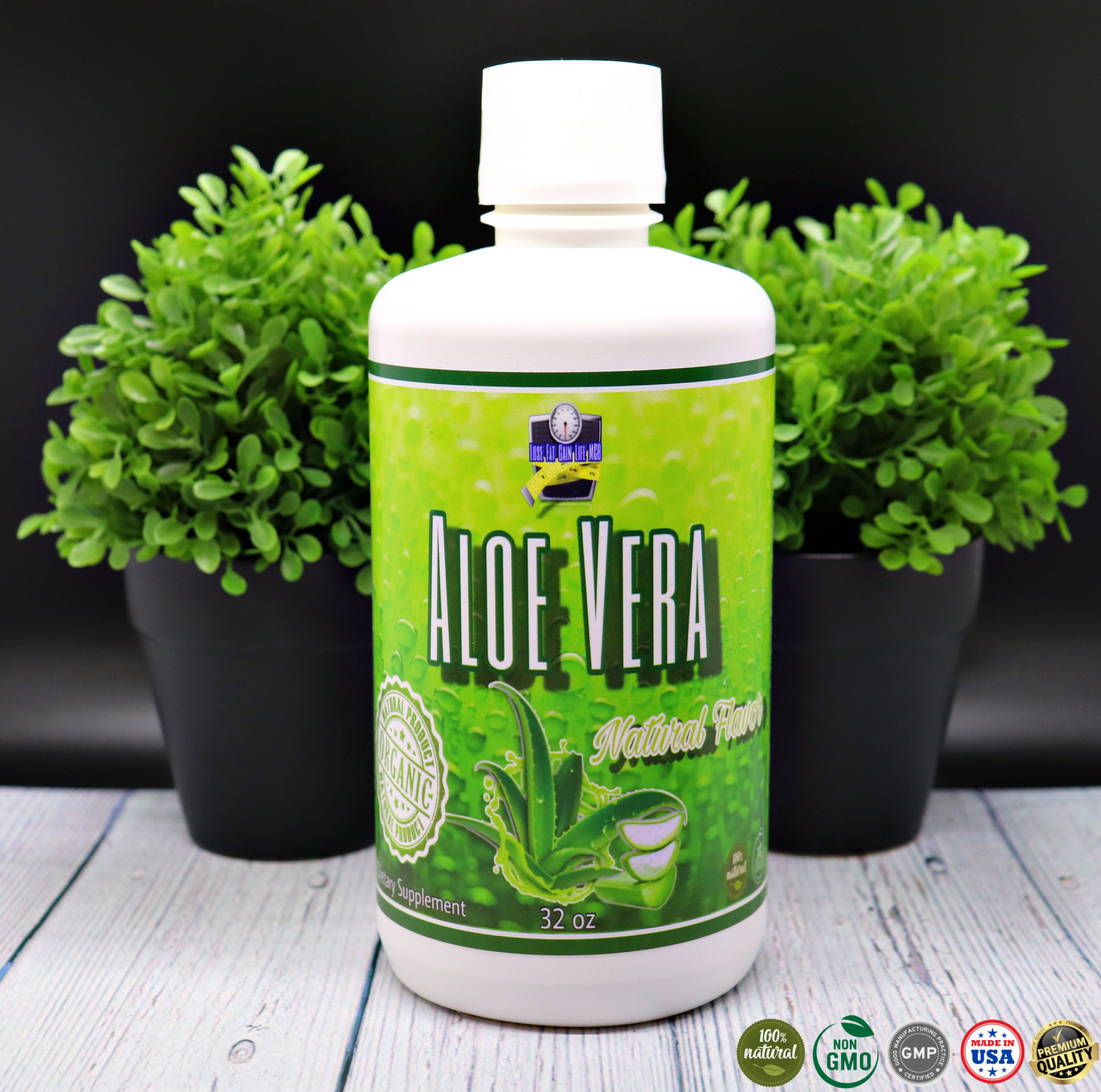 Chlorophyll Liquida  & Aloe Vera (Sabor Natural)