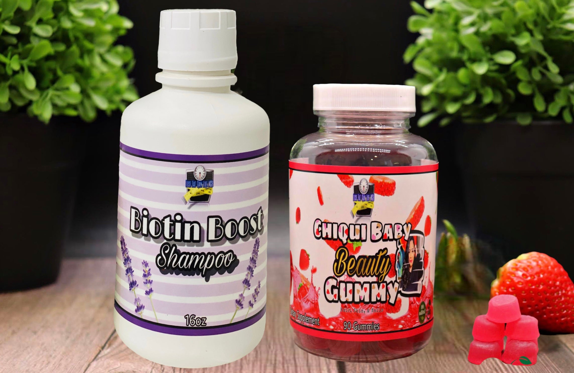 Biotin Shampoo & Chiqui Baby Beauty Gummy